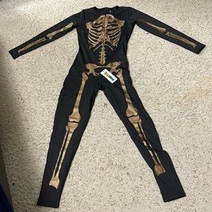 Women’s tipsy-elves skeleton costume nwt